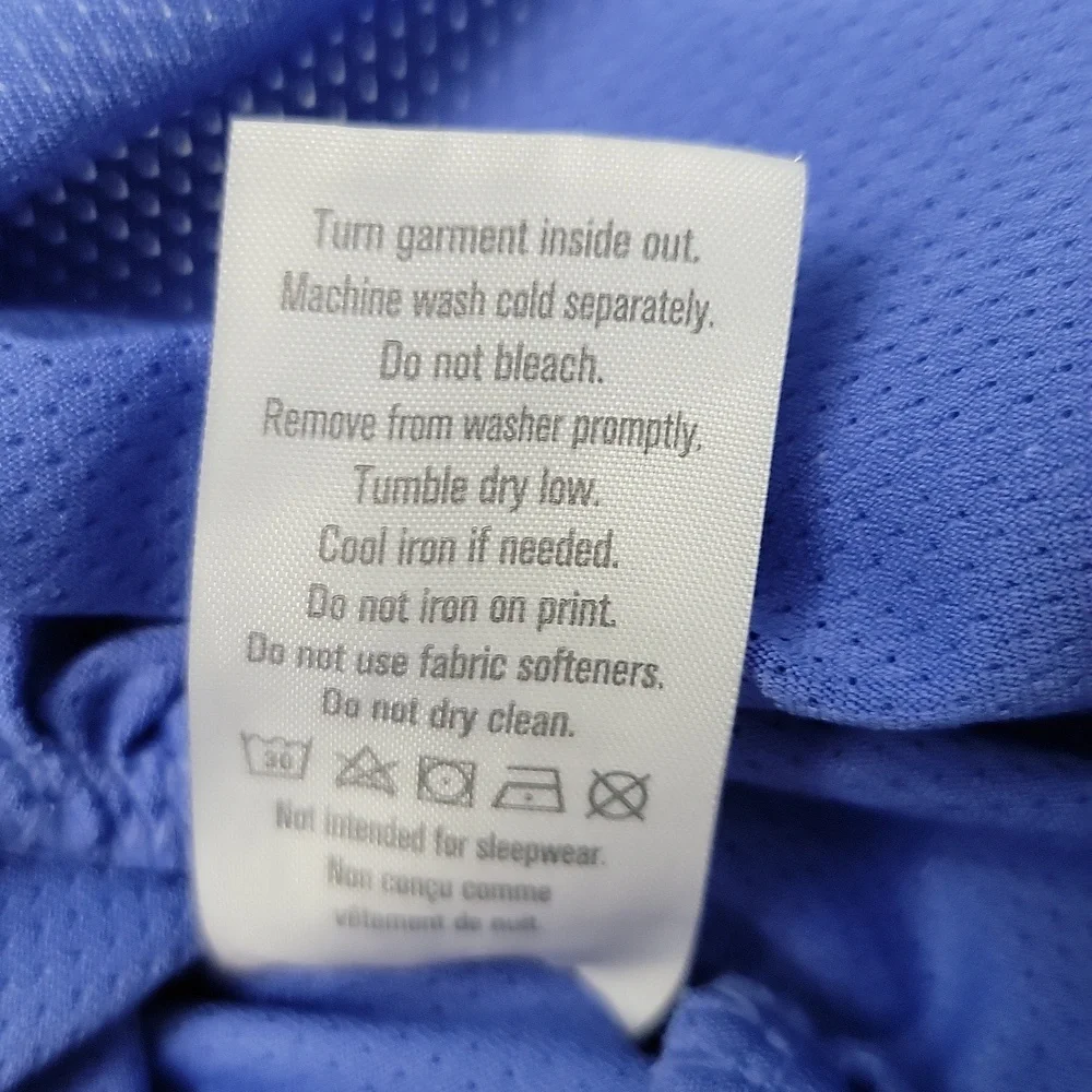 Gymgo Girls Top Blue Sleeveless Tiered Ruffle Racerback Size 5